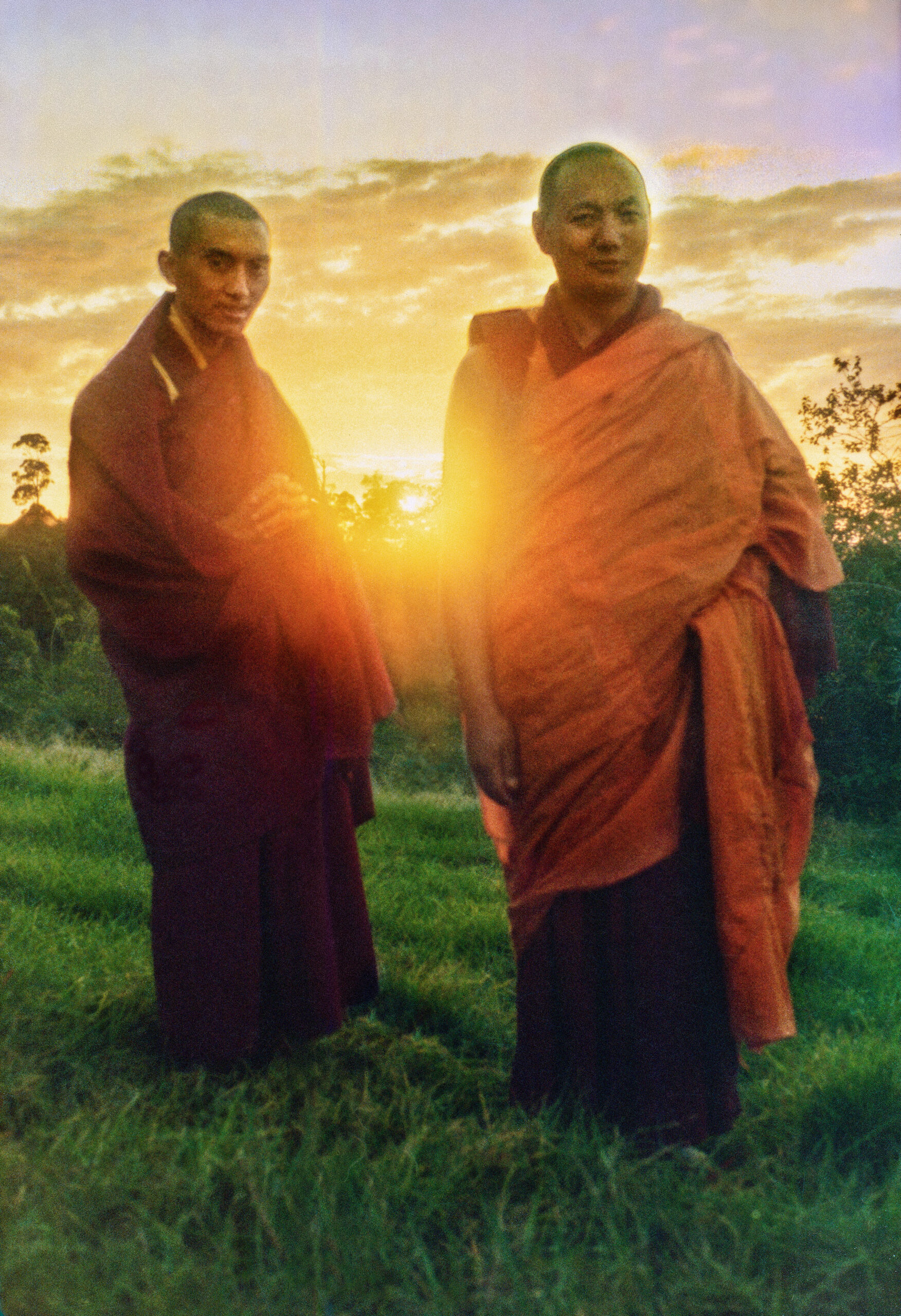 lama zopa rinpoche and lama yeshe, chenrezig institute, 1975