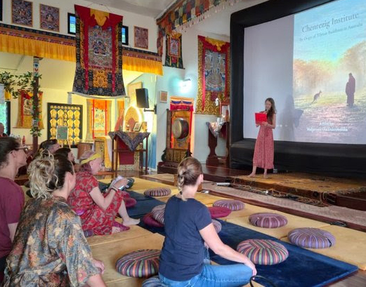 chenrezig institute film premiere